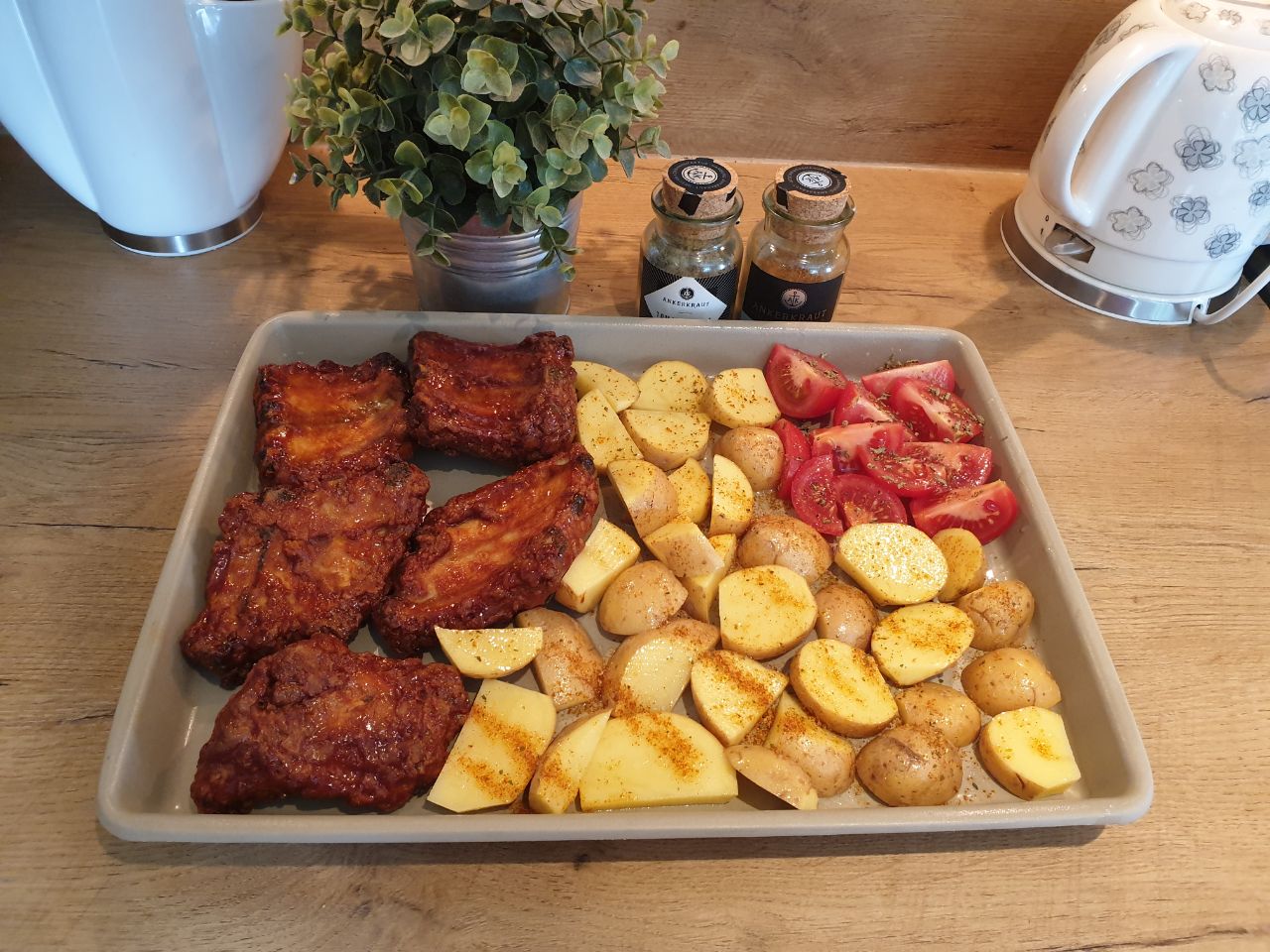 Spareribs in der großen Ofenhexe von Pampered Chef ®
