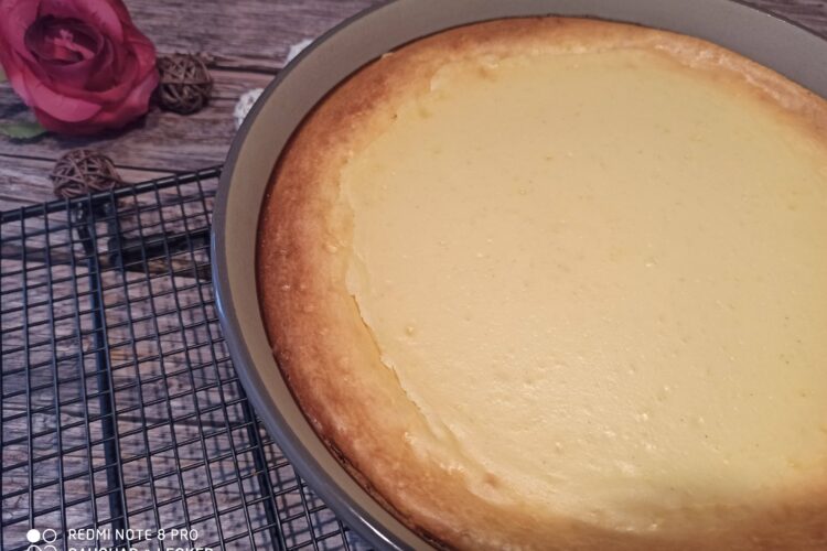 zitroniger Käsekuchen