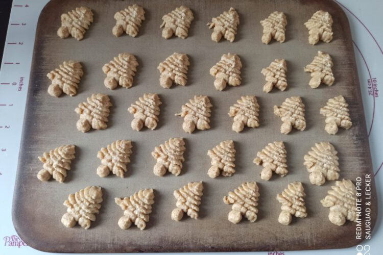 Mandelgebäck a lá Vanillekipferl