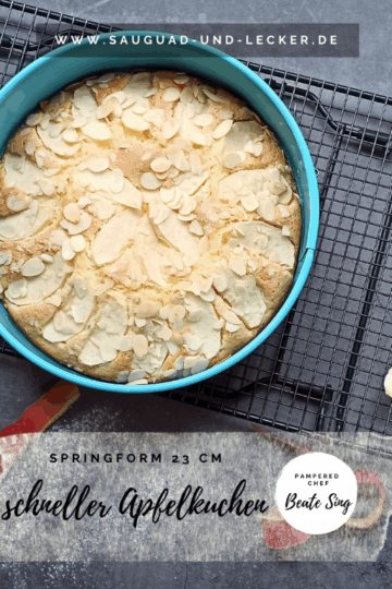 schneller Apfelkuchen