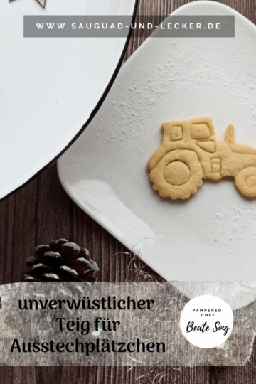 unverwüstlicher Plätzchenteig für Ausstechplätzchen