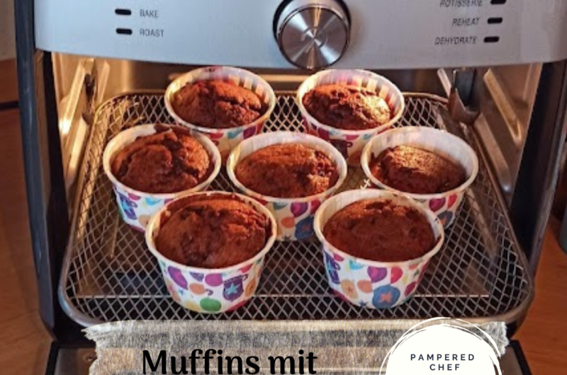 schnelle Muffins mit Schokolade