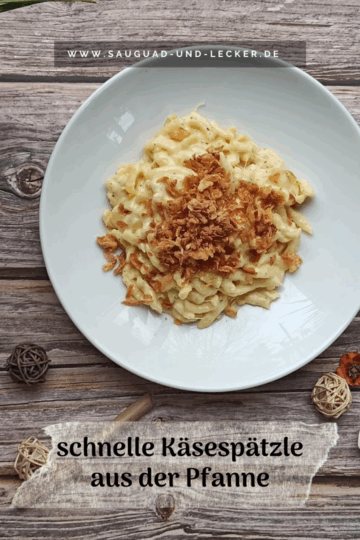 schnelle Käsespätzle