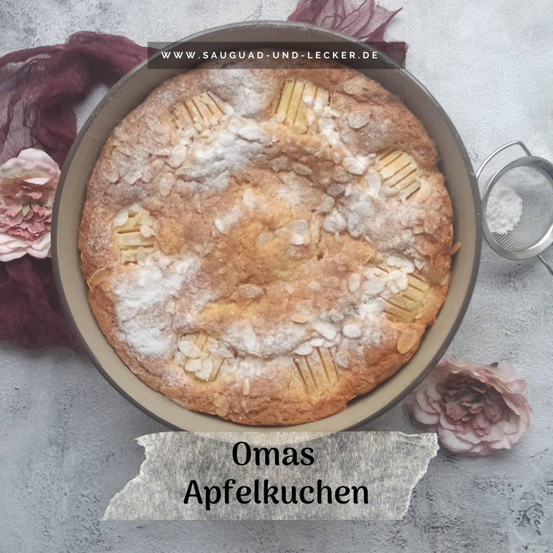 Omas Apfelkuchen ⋆ sauguad &amp; lecker mit Pampered Chef