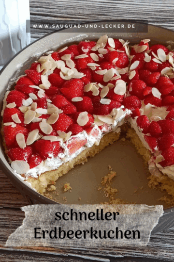 schneller Erdbeerkuchen - Website