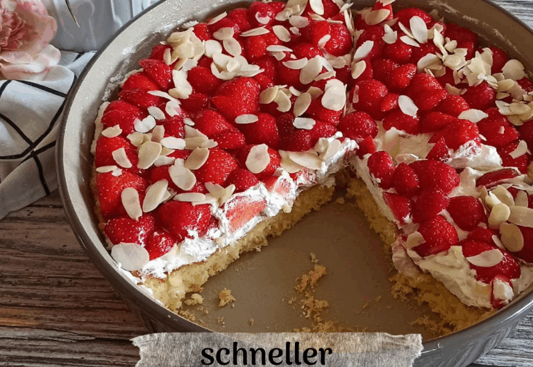 Erdbeerkuchen