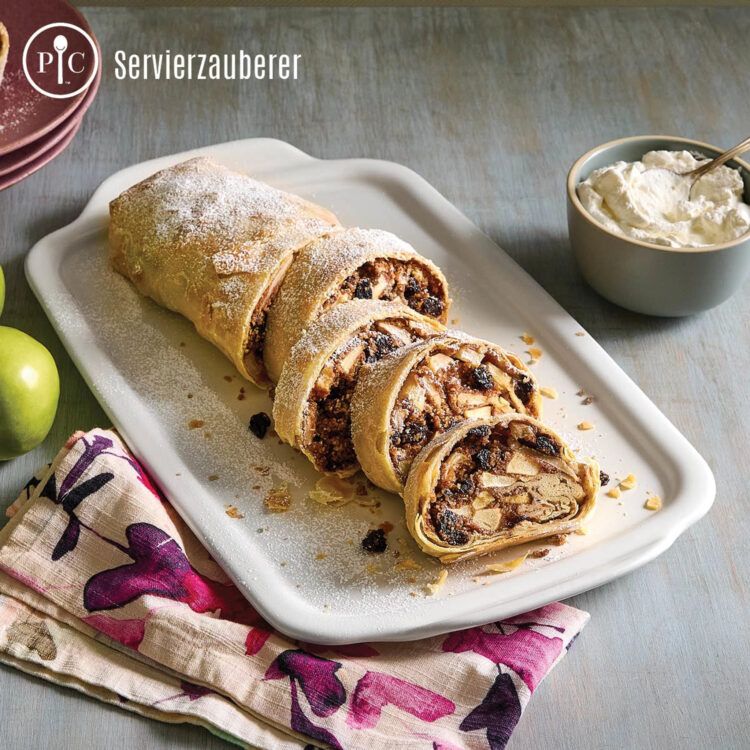 Apfelstrudel ⋆ sauguad &amp; lecker mit Pampered Chef