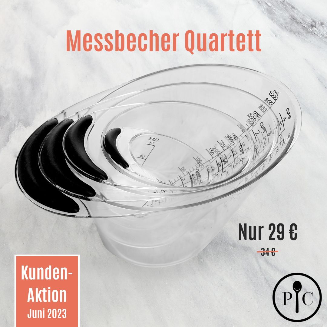 Messbecher-Quartett