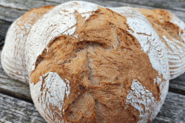 einfaches Krustenbrot