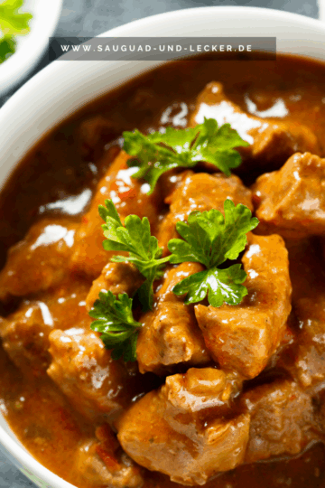 Saftiges Gulasch aus dem Ofenmeister von Pampered Chef