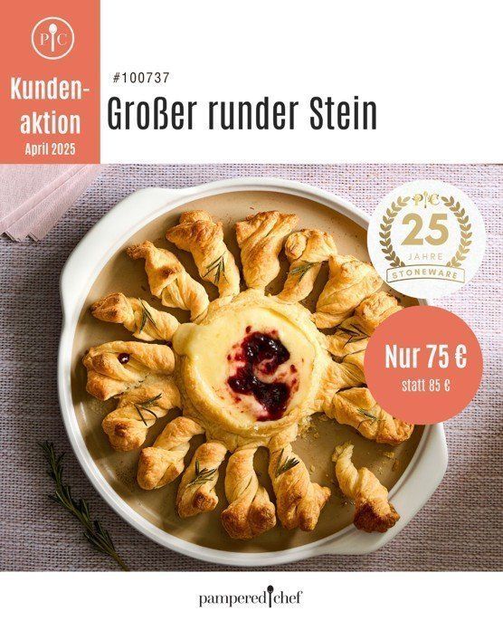 großer runder Stein - April25