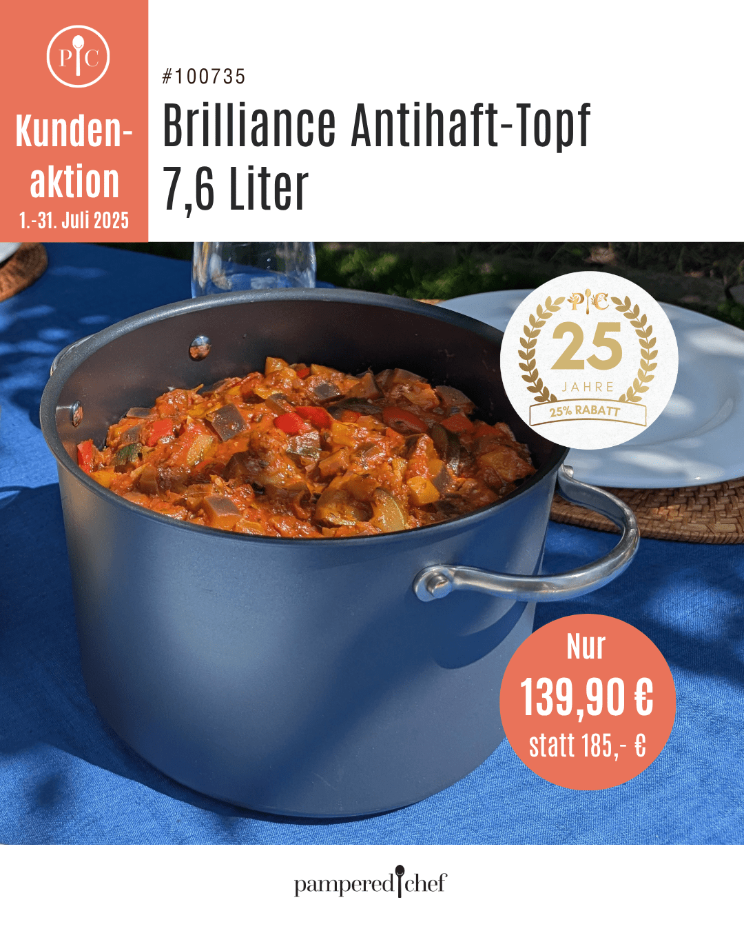 072025_Kundenaktion-Brilliance-Antihaft-Topf-76-Liter_DEAT_RE-300625
