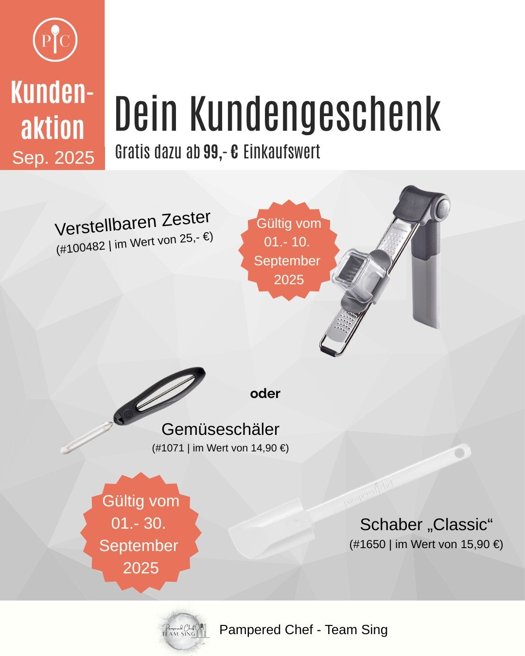 Kundengeschenk September 25