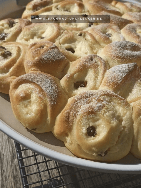 Vanille-Puddingschnecken