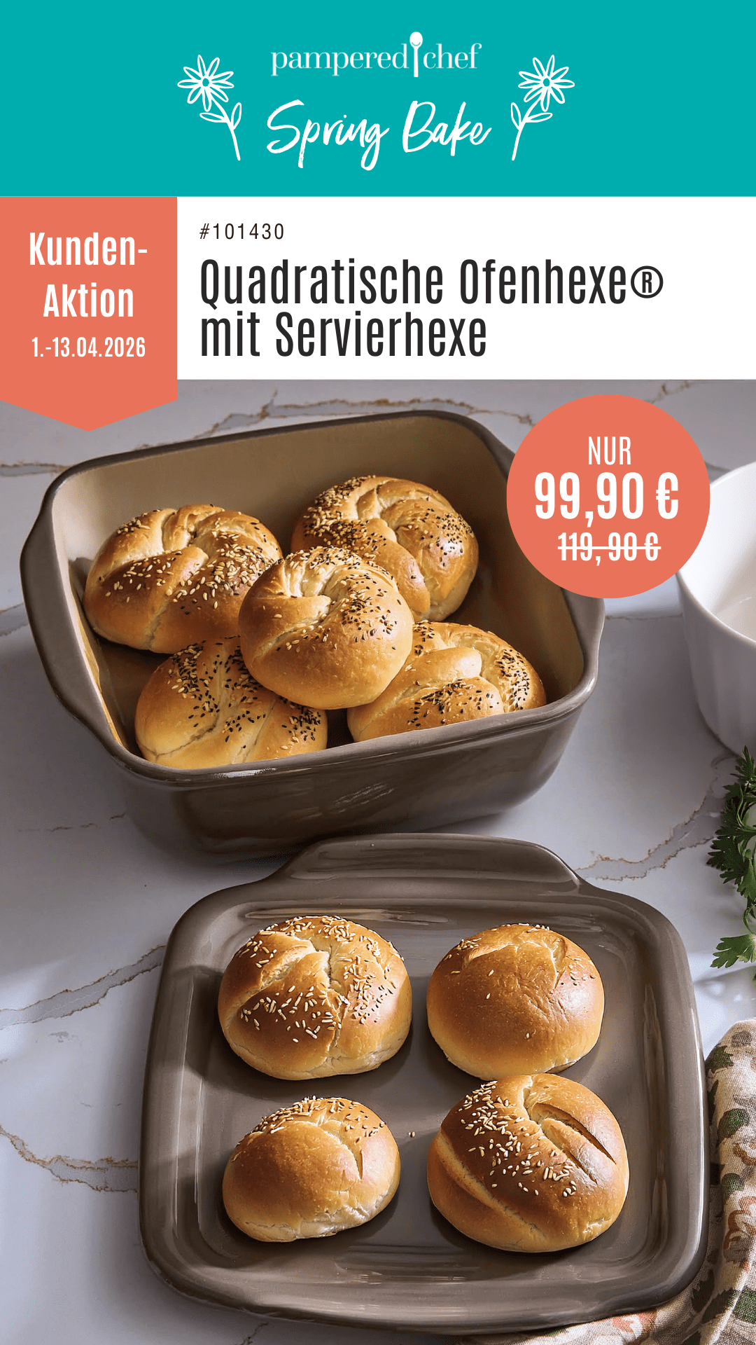 quadratische Ofenhexe