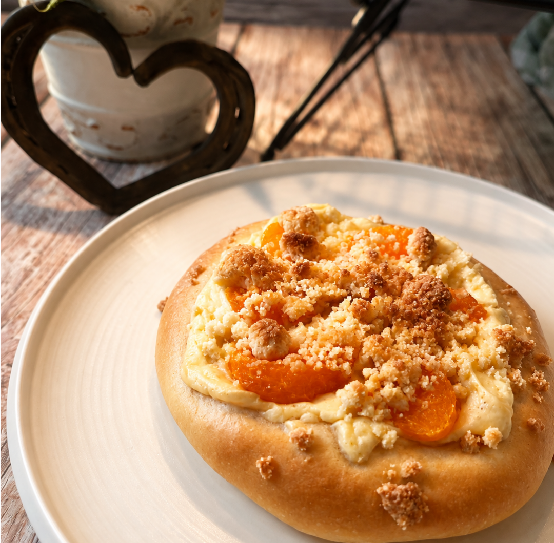 Puddinstreusel-Teilchen