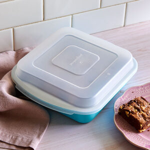 Quadratische Backform mit Deckel von Pampered Chef