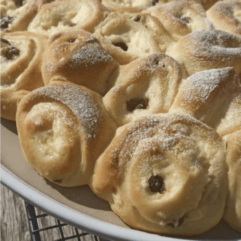 Vanille-Puddingschnecken