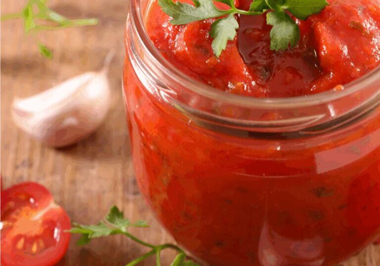Tomatensoße auf Vorrat